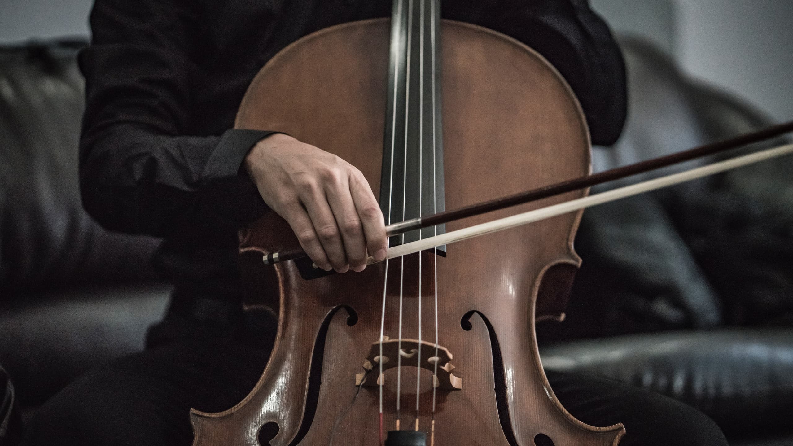 Man playing cello